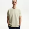 Textured short sleeve T-shirt Textured short sleeve T-shirt