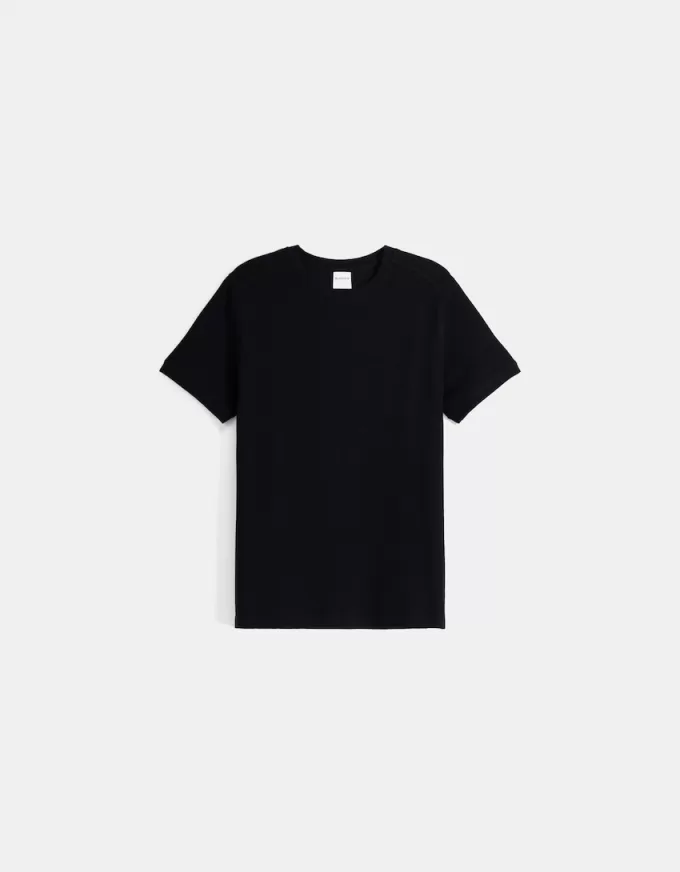 Textured short sleeve T-shirt Textured short sleeve T-shirt