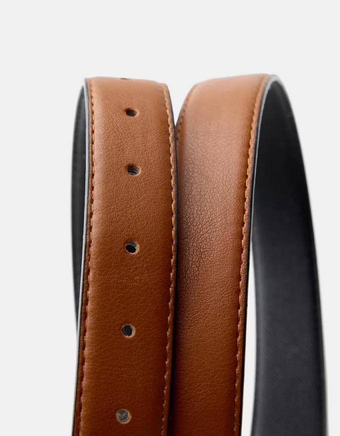 Thin reversible belt Thin reversible belt