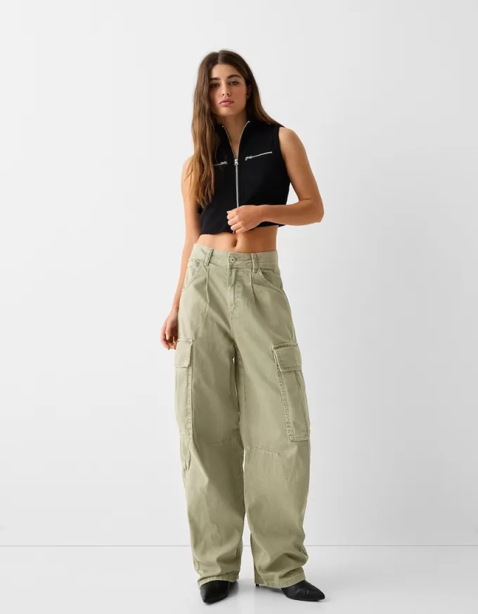 Twill cargo skater pants Twill cargo skater pants