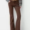 Twill flared pants Twill flared pants