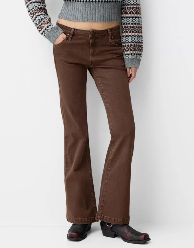 Twill flared pants Twill flared pants