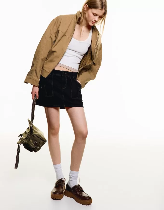 Utility mini skirt Utility mini skirt