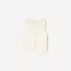 V-neck ribbed vest V-neck ribbed vest