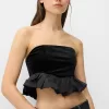 Velvet bandeau top Velvet bandeau top