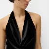 Velvet halter neck midi dress Velvet halter neck midi dress