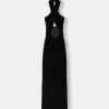 Velvet halter neck midi dress Velvet halter neck midi dress