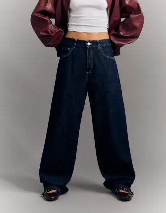 Wide barrel jeans