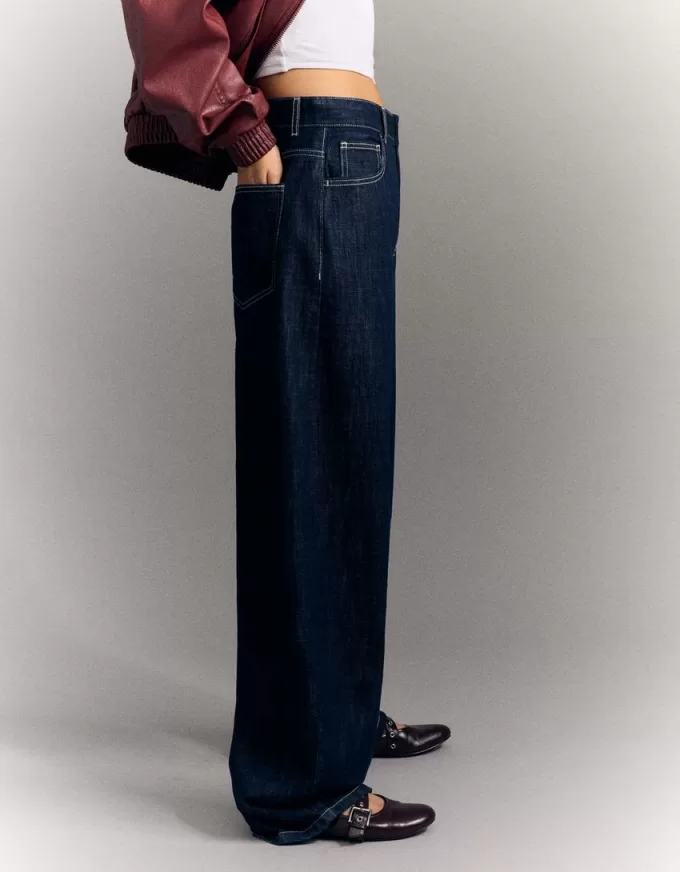 Wide barrel jeans