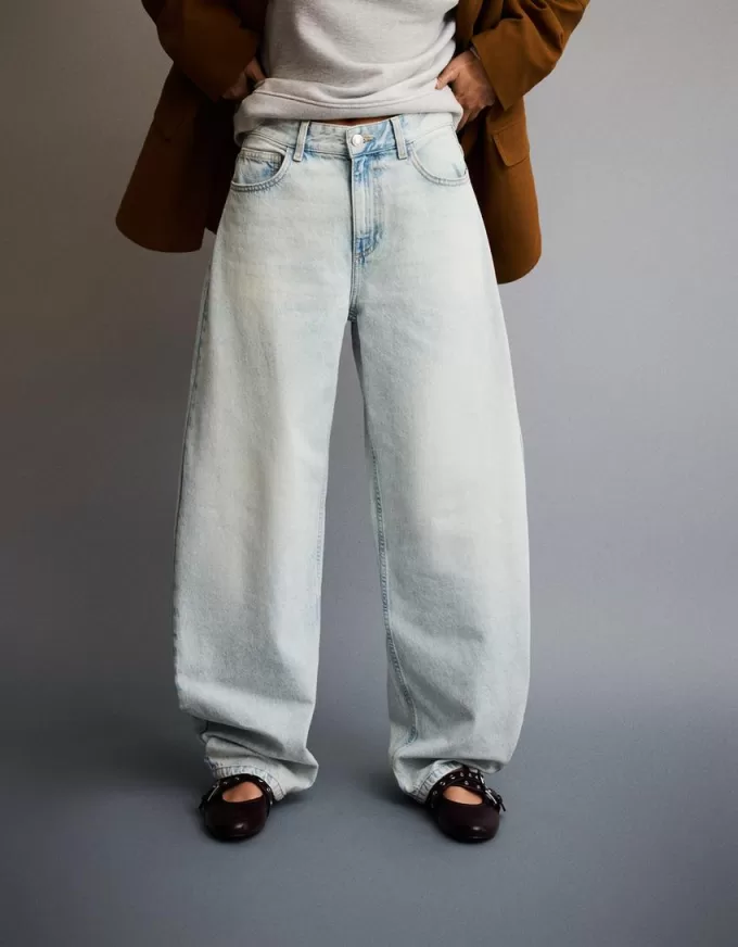 Wide barrel jeans
