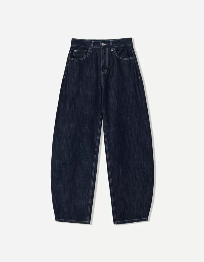 Wide barrel jeans