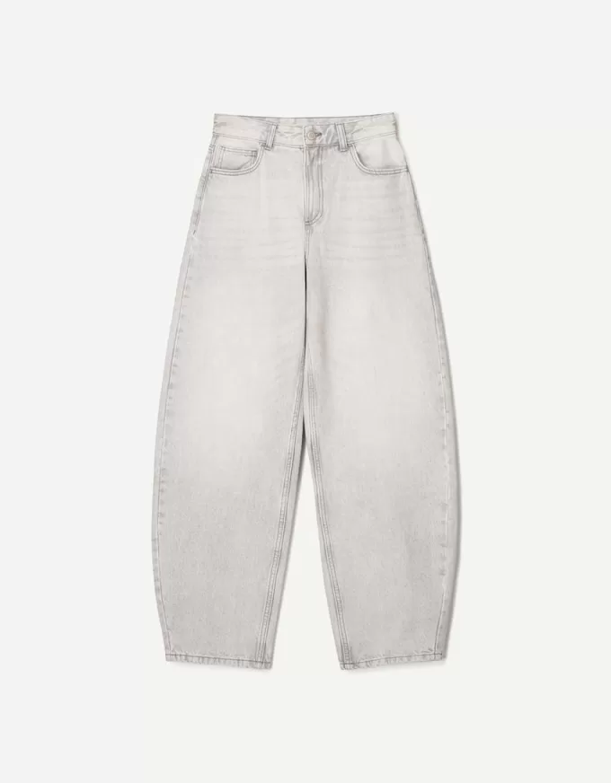 Wide barrel jeans