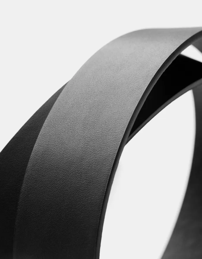 Wide leather effect belt Wide leather effect belt