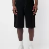 Wide-leg carpenter Bermuda shorts Wide-leg carpenter Bermuda shorts