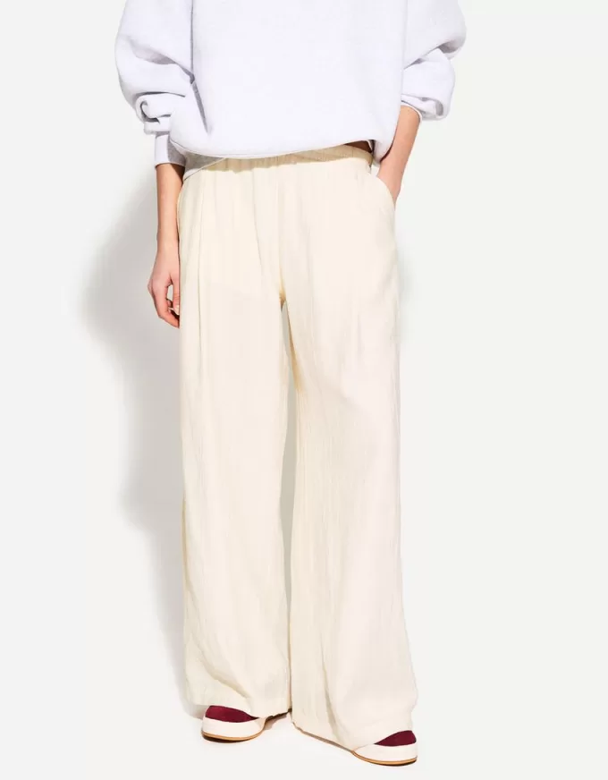 Wide-leg drawstring pants Wide-leg drawstring pants