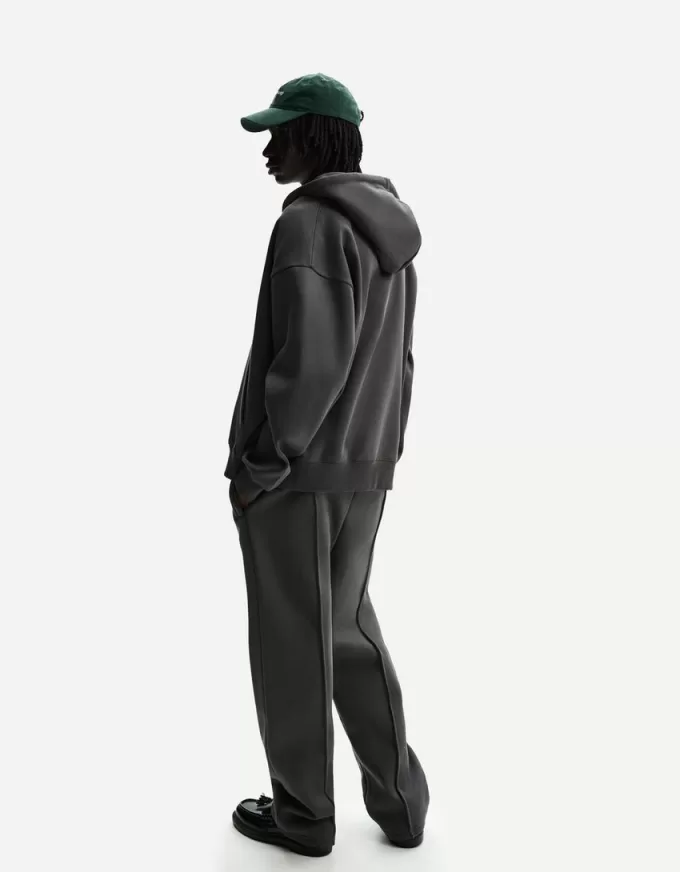 Wide-leg plush pants Wide-leg plush pants