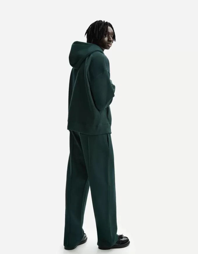 Wide-leg plush pants Wide-leg plush pants