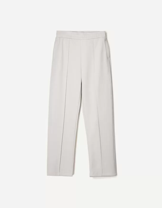 Wide-leg plush pants Wide-leg plush pants