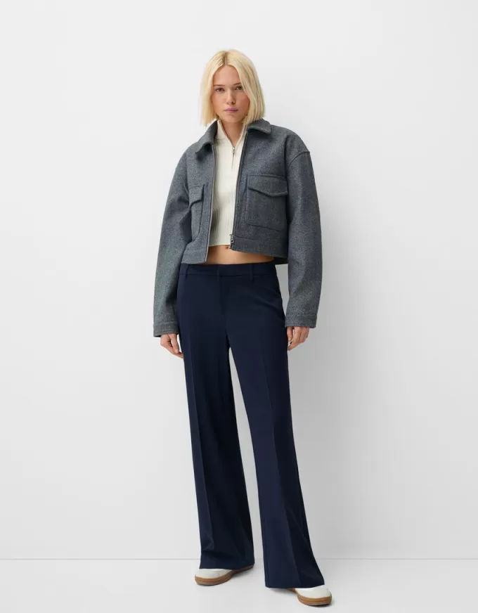 Wide-leg tailoring pants Wide-leg tailoring pants