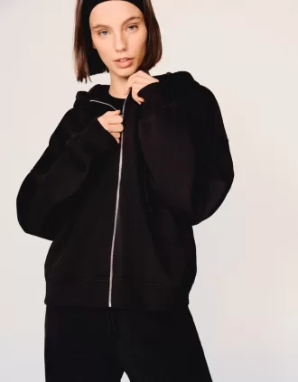 Zip-up hoodie