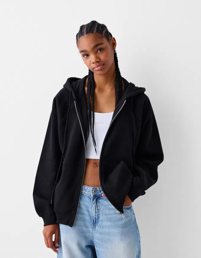 Zip-up hoodie Zip-up hoodie