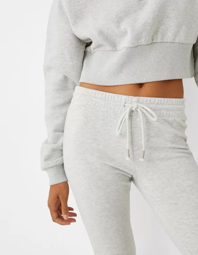 Zipped sweatshirt with embroidery Zipped sweatshirt with embroidery