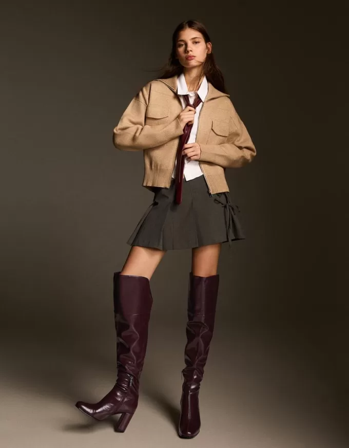 high-heel over-the-knee boots high-heel over-the-knee boots