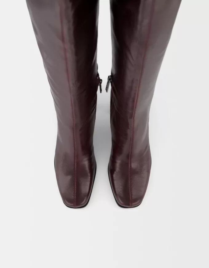 high-heel over-the-knee boots high-heel over-the-knee boots