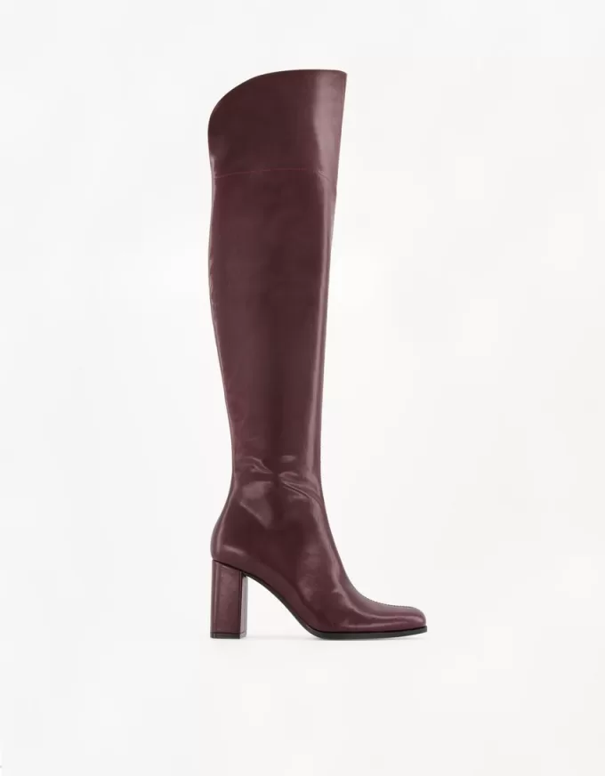high-heel over-the-knee boots high-heel over-the-knee boots