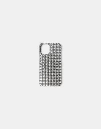 iPhone case embellished with rhinestones